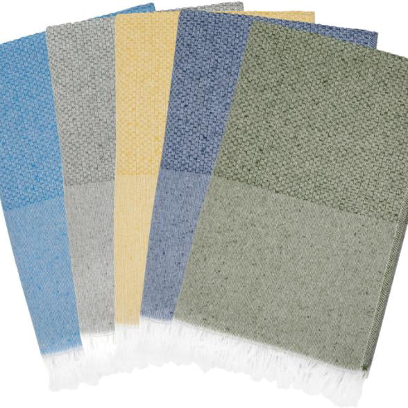 Citizen Green Seafou fouta 100 × 170 cm | Torkkupeitto ja rantapyyhe. Alk. 10kpl. painatuksella - Image 2