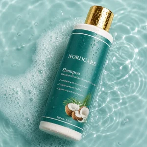 NordCare kookosöljyshampoo – Kiiltoa ja herkän päänahan hoitoon