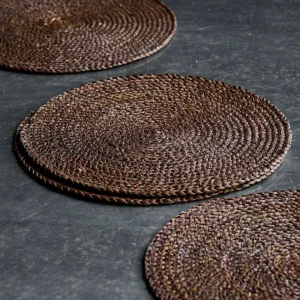 House Doctor Circle pöytätabletit, Chocolate (set of 4)