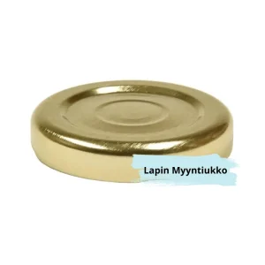 Kultainen metallikorkki 43mm